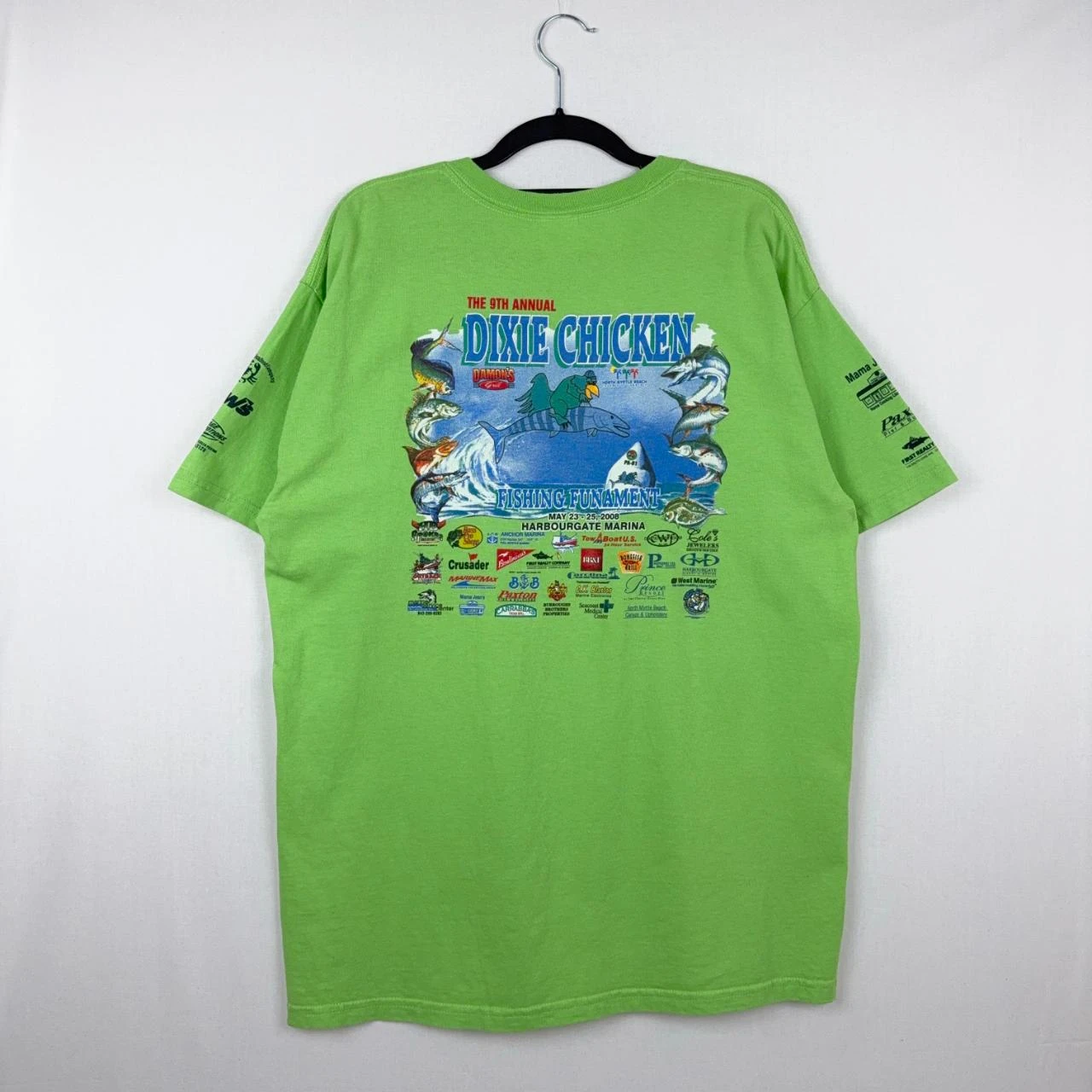 Gildan Dixie Chicken Fishing Tournament Tee L